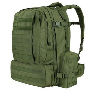 Тактический рюкзак 3-Day Assault Pack объёмом 50 литров Condor-125-001 125-001 Olive Drab Green Condor-125-001 фото Orkov.net