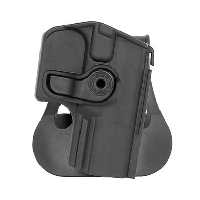 Жесткая полимерная поясная поворотная кобура IMI Defense для Walther PPQпод правую руку., IMI-Z1420 фото
