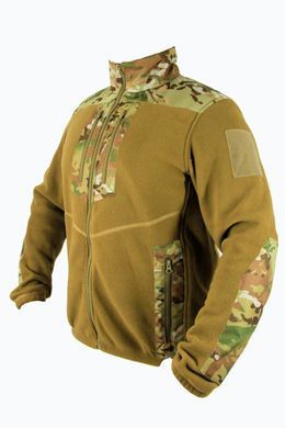 M-GEAR Кофта військова ЗАХИСНИК fleece койот cordura mc