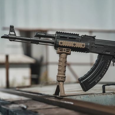 Вертикальная рукоятка KEY-ARMA KEY-404 с сошками и поворотом &plusmn;15&deg; KEY-404 фото Orkov.net