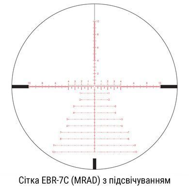 Прицел оптический Vortex Viper PST GEN II 5-25x50 FFP EBR-7C MRAD, алюминий, трубка 30 мм 2000008787277 фото Orkov.net