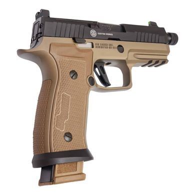 Пістолет спортивний Sig Sauer P320 AXG Combat OR 9 мм Flat Dark Earth Sig-Sauer-2009157 фото Orkov.net
