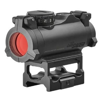 Коліматорний приціл SigSauer Romeo-MSR зі збільшувачем Juliet3-Micro 1-3X SORJ72001 фото Orkov.net