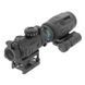 Коліматорний приціл SigSauer Romeo-MSR зі збільшувачем Juliet3-Micro 1-3X SORJ72001 фото Orkov.net 2/8
