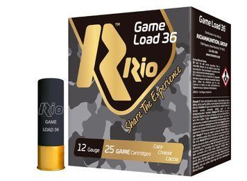 Патрон RIO Game Load-36 FW Фетровая пыж (без контейнера) кал. 12/70 дробь №3/0 (4.75 мм) навеска 36 г. RIO-14410253 фото Orkov.net
