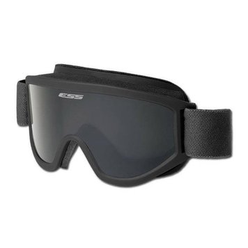 Баллистические очки-маска ESS Vehicle Ops с линзами:Прозрачная / Smoke Gray Цвет оправы: Черный ESS-740-0403, ESS-740-0403 фото