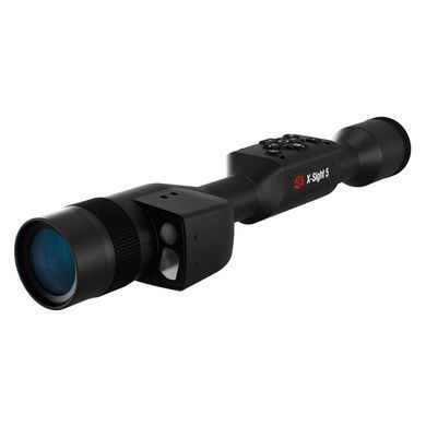 Цифровой прицел ATN X-SIGHT 5 LRF 3-15X с лазерным дальномером чёрный ATN-X-SIGHT-5-LRF-3-15X фото Orkov.net