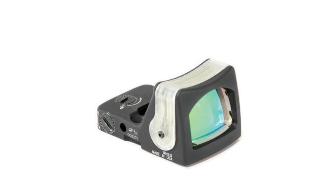 Коллиматорный прицел TRIJICON RMR&reg; Type 2 Red Dot Sight 12.9 MOA Green Triangle - NS Black TRIJICON-5003303 фото Orkov.net