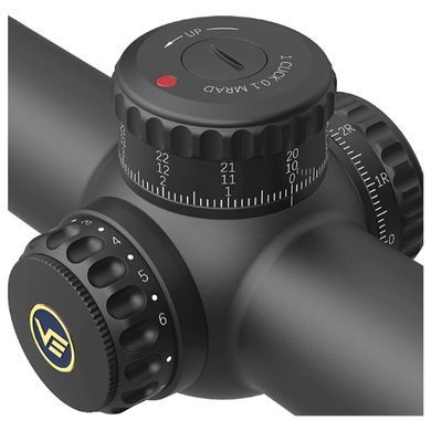 Прицел оптический FFP 1-10x28 &mdash; Vector Optics SContinental  CFF-47, увеличение 1-10x, объектив 28 мм, труба 34 мм, шаг клика 0.1 MRAD, IP68 SCFF-47 фото Orkov.net