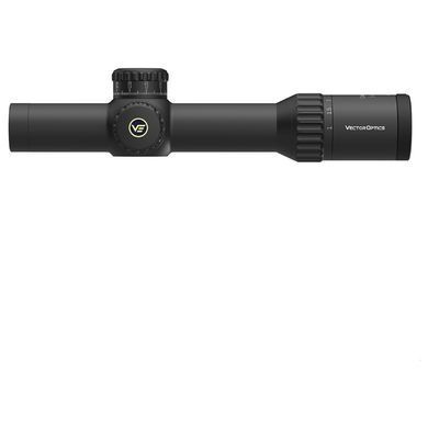 Прицел оптический FFP 1-10x28 &mdash; Vector Optics SContinental  CFF-47, увеличение 1-10x, объектив 28 мм, труба 34 мм, шаг клика 0.1 MRAD, IP68 SCFF-47 фото Orkov.net