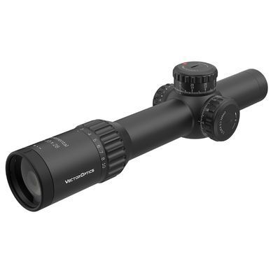 Прицел оптический FFP 1-10x28 &mdash; Vector Optics SContinental  CFF-47, увеличение 1-10x, объектив 28 мм, труба 34 мм, шаг клика 0.1 MRAD, IP68 SCFF-47 фото Orkov.net