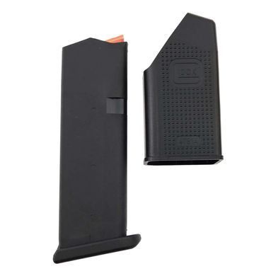 Пістолет для прихованого носіння Glock 43X SILVER 9x19 Чорний/Сріблястий Glock-47804 фото Orkov.net