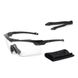 Баллистические, тактические очки ESS Crossbow Suppressor One с линзой One Clear - прозрачная. Цвет оправы: Черный. ESS-EE9007-04 фото 3