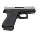 Пістолет для прихованого носіння Glock 43X SILVER 9x19 Чорний/Сріблястий Glock-47804 фото Orkov.net 3/9