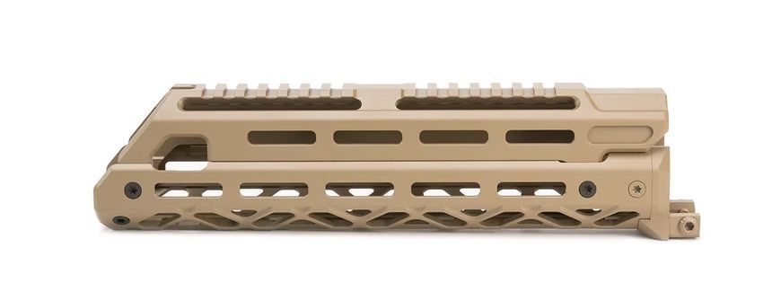 Довга цівка КРУК M-LOK для АК-12. CRC-1U012-MIL-Coyote Tan фото Orkov.net