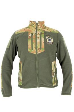 M-GEAR Кофта військова 93ОМБР ворон fleece хакі cordura mc