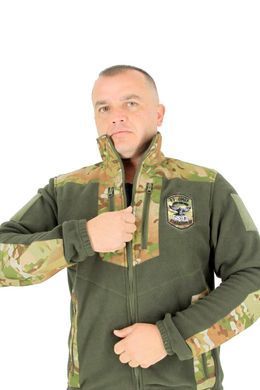 M-GEAR Кофта військова 93ОМБР ворон fleece хакі cordura mc