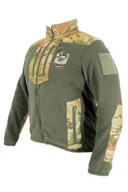 M-GEAR Кофта військова 93ОМБР ворон fleece хакі cordura mc