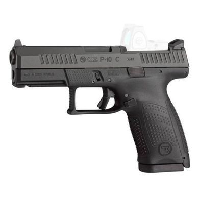 Спортивный пистолет CZ P-10 C OR, 9x19, 15rnd чёрный CZ-2008624 фото Orkov.net