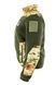 M-GEAR Кофта військова 93ОМБР ворон fleece хакі cordura mc