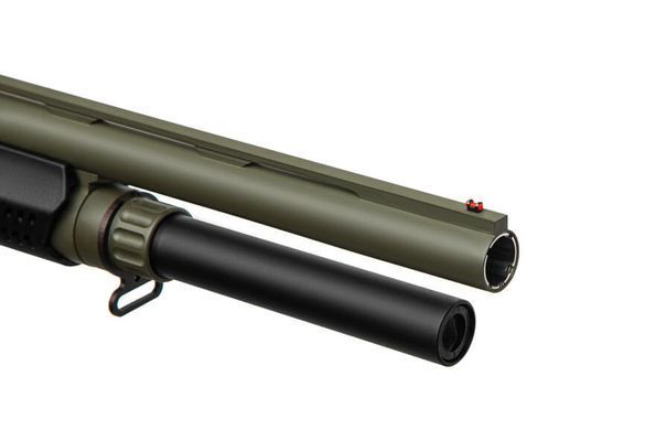 Помпова рушниця Huglu ATROX Standard Stock 12/51 см Хаки Huglu-2008517 фото Orkov.net