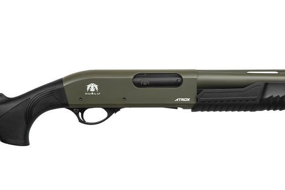 Помпова рушниця Huglu ATROX Standard Stock 12/51 см Хаки Huglu-2008517 фото Orkov.net