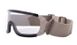 Балістичні окуляри-маска ESS Jumpmaster Balistic з прозорими лінзами. Колір оправи: Terrain Tan. ESS-EE7035-04 фото 2