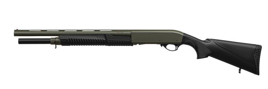 Помпова рушниця Huglu ATROX Standard Stock 12/51 см Хаки Huglu-2008517 фото Orkov.net