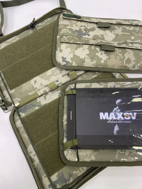 Усиленный тактический чехол для планшета MAX-SV 12/12,5 дюймов с дополнительной панелью. Пиксель MAX-SV-4113 фото Orkov.net