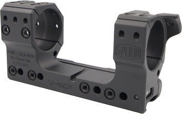 Моноблочное крепление для прицёла Spuhr SP-4602C d-34 мм на планку Picatinny, High. 6 MIL/20.6 MOA. Чёрный Spuhr-SP-4602C фото Orkov.net