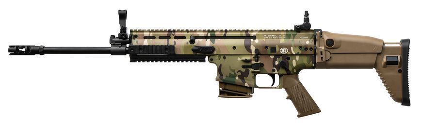 Карабін нарізний FN SCAR 17S NRCH MULTI-CAM калібру 308 WIN Multicam FN-SCAR-17S-NRCHMULTI-CAM фото Orkov.net