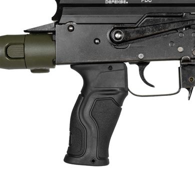 Прорезиненная эргономичная пистолетная ручка FAB Defence Gradus для платформ AK., FAB-GRADUS-AK-BLK фото