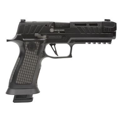 Спортивний пістолет Sig Sauer P320 Spectre Comp Blackout 9 мм Чорний Sig-Sauer-2008766 фото Orkov.net