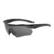 Балістичні, тактичні окуляри ESS Crossbow One із лінзою Smoke Gray. Колір оправи: Чорний. ESS-740-0614 фото 1