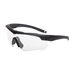 Балістичні, тактичні окуляри ESS Crossbow One із лінзою Clear 10% затемнення. Колір оправ: Чорний.