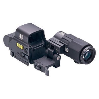 Прицел голографический EOTech EXPS3-4 с увеличителем G45 5x комплект HHS V EOTech-5003429 фото Orkov.net