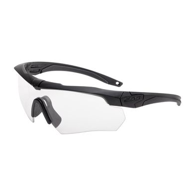 Балістичні, тактичні окуляри ESS Crossbow One із лінзою Clear 10% затемнення. Колір оправ: Чорний., ESS-740-0615 фото