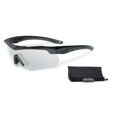 Баллистические, тактические очки ESS Crossbow One с линзой Clear 10% затемнения. Цвет оправы: Черный., ESS-740-0615 фото
