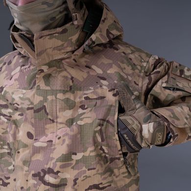 Комплект штурмові штани + куртка. Демісзон UATAC GEN 5.2 Multicam STEPPE (Степ), 1741828040 фото