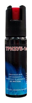 Газовий балончик Еколог "Тризуб-1М" (струменевий перець) об'ємом 25 мл., Trizub-1M фото