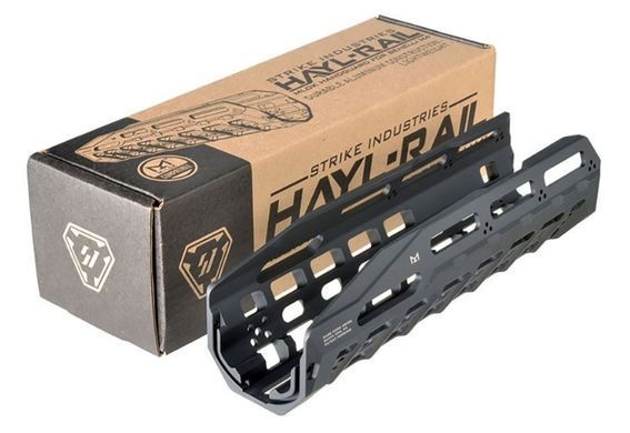Цівка Strike Industries для гвинтівки Benelli M4. Чорний SI-BM4-HAYL-RAIL фото Orkov.net