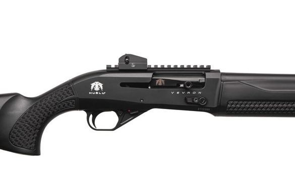 Гладкоствольна рушниця Huglu TR Veyron Black Tactic Synthetic 12/47 см Black Huglu-2008379 фото Orkov.net