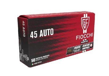 Патрон спортивный Fiocchi кал. .45 AUTO FMJFN 200gr. Fiocchi-2000008803182 фото Orkov.net