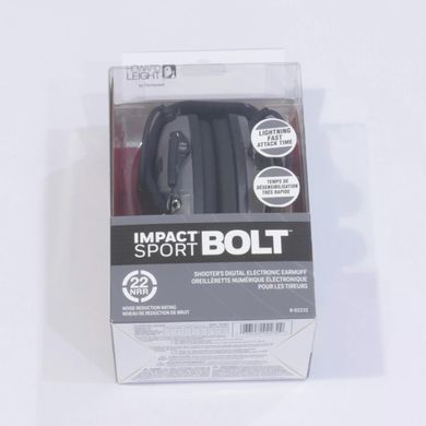 Активні захисні навушники Howard Leight Impact Sport BOLT R-02232 Gray R-02232 фото Orkov.net
