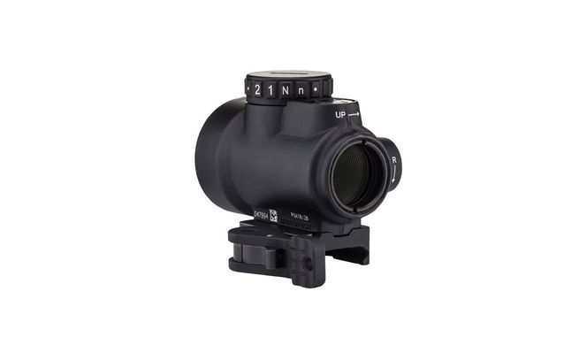 Приціл коліматорний TRIJICON MRO 2.0 MOA Green Dot, LOW MOUNT Чорний TRIJICON-5002960 фото Orkov.net