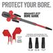 Комплект Real Avid для чистки ствола Smart-Fit Bore Guide, AVBMBG Красно-серый AVBMBG фото Orkov.net 5/5