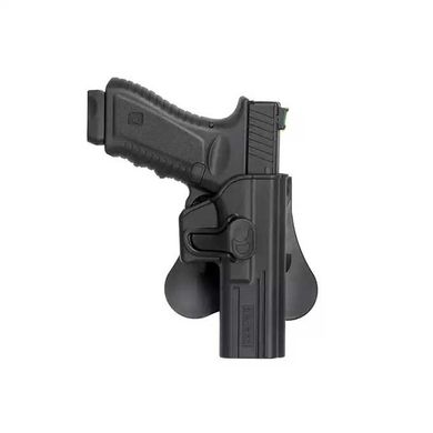 Тактическая, пластиковая кобура Amomax для пистолета Glock 17/22/31., AM-G17G2 фото