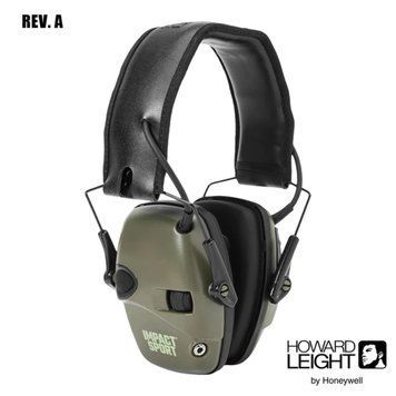 Активные защитные наушники Howard Leight Impact Sport R-01526 Olive R-01526 фото Orkov.net