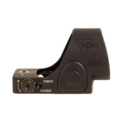 Приціл коліматорний TRIJICON SRO Adj. LED 2.5 MOA Red Dot - NS Матовий чорний TRIJICON-5003305 фото Orkov.net