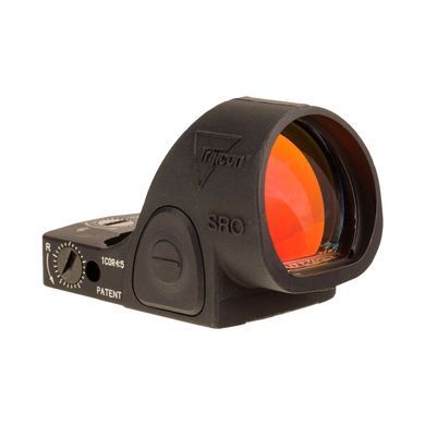 Приціл коліматорний TRIJICON SRO Adj. LED 2.5 MOA Red Dot - NS Матовий чорний TRIJICON-5003305 фото Orkov.net